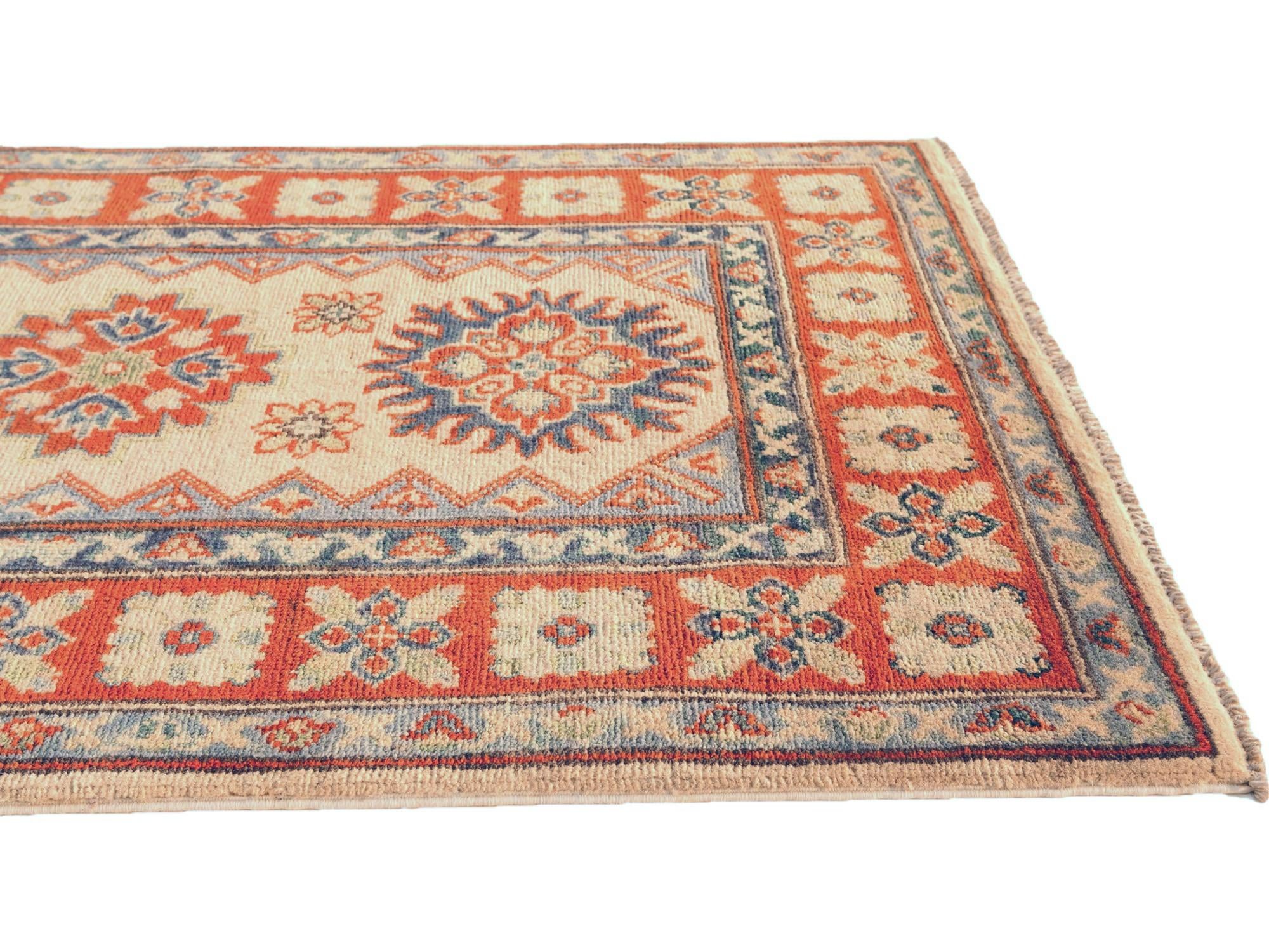 2' 7 x 4' 1 Hand Knotted Kazak Rug