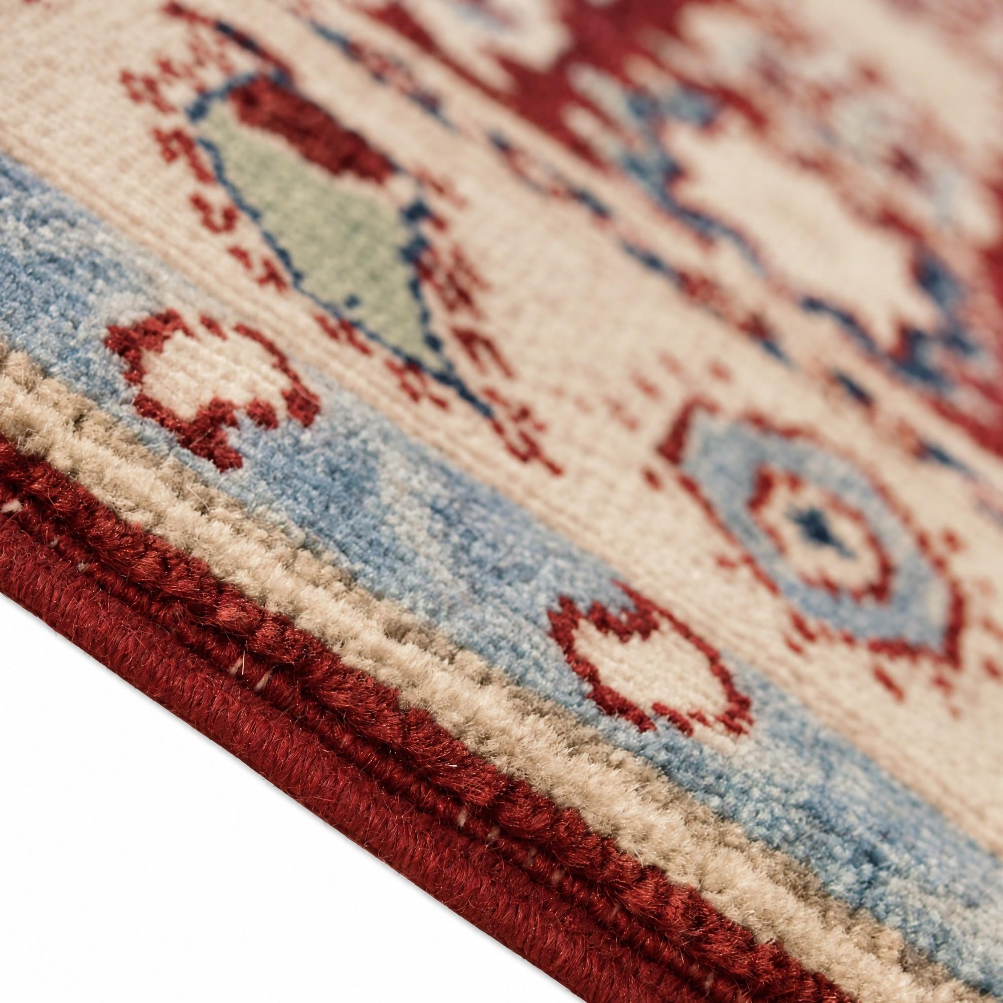 85cm x 110cm Hand Knotted Kazak Rug