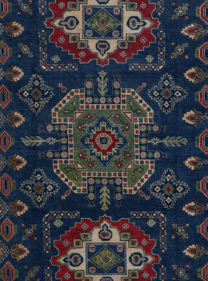 Detail image of 8' x 10' 3 Hand Knotted Kazak Rug