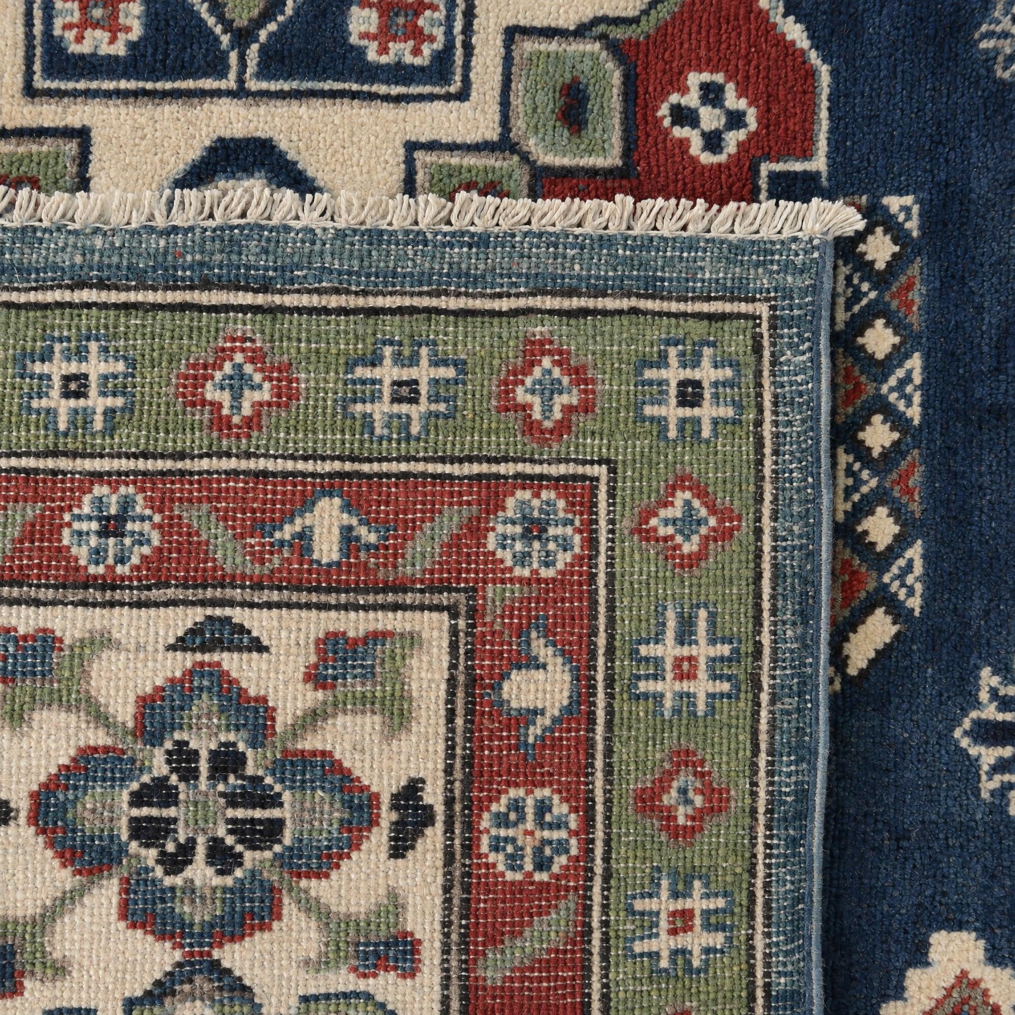 245cm x 315cm Hand Knotted Kazak Rug