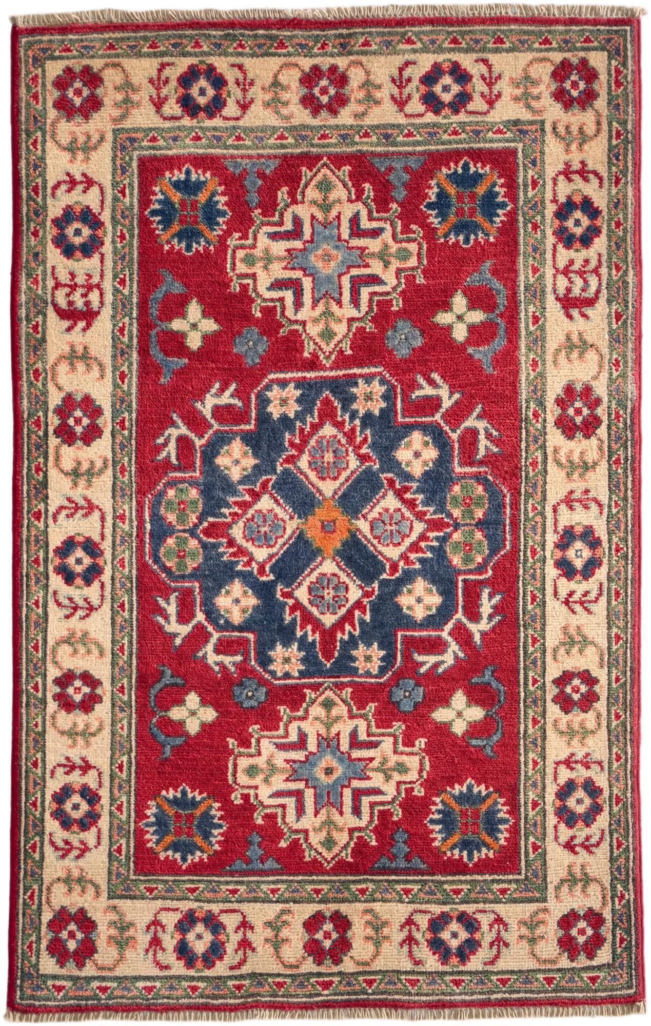 80cm x 130cm Hand Knotted Kazak Rug