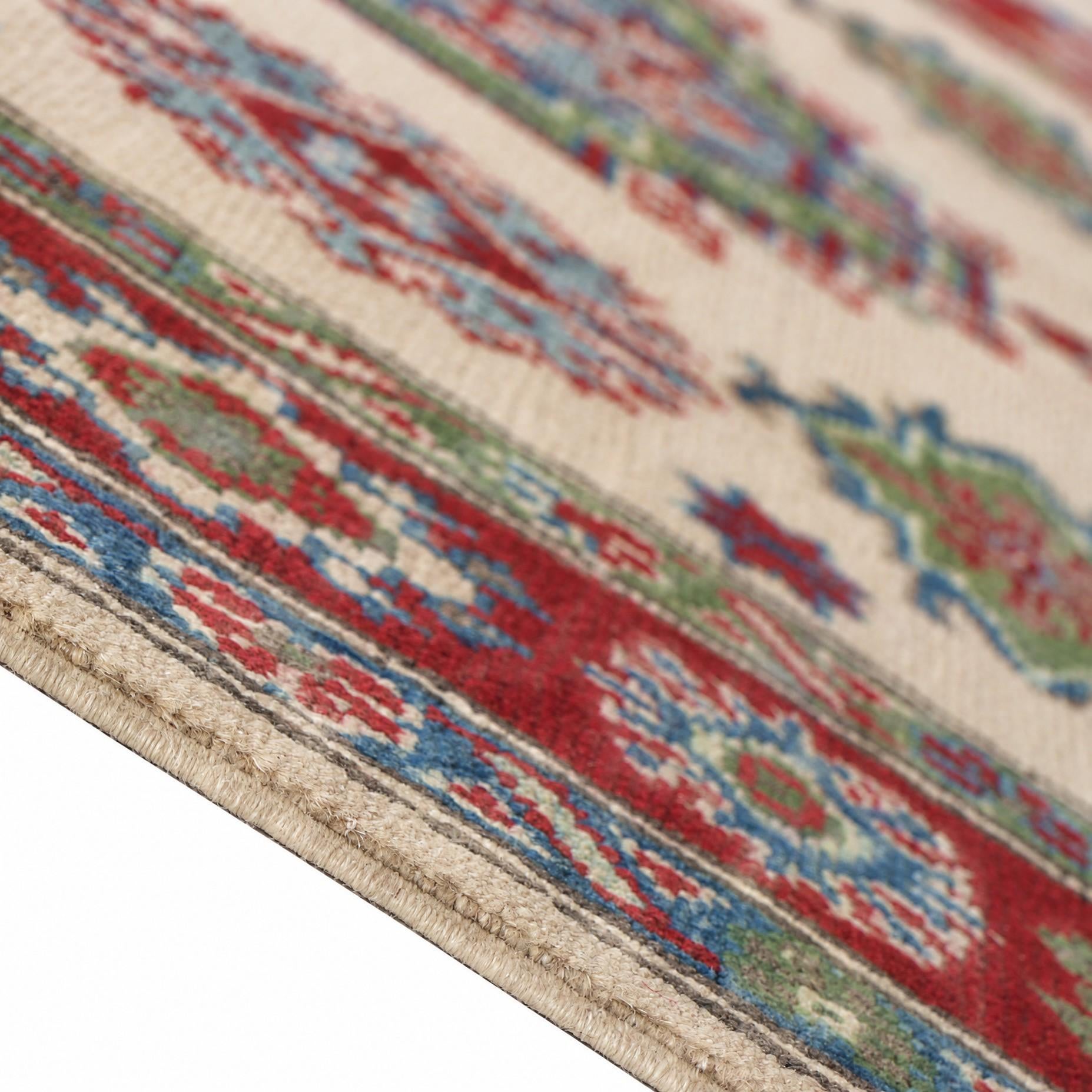 120cm x 190cm Hand Knotted Kazak Rug