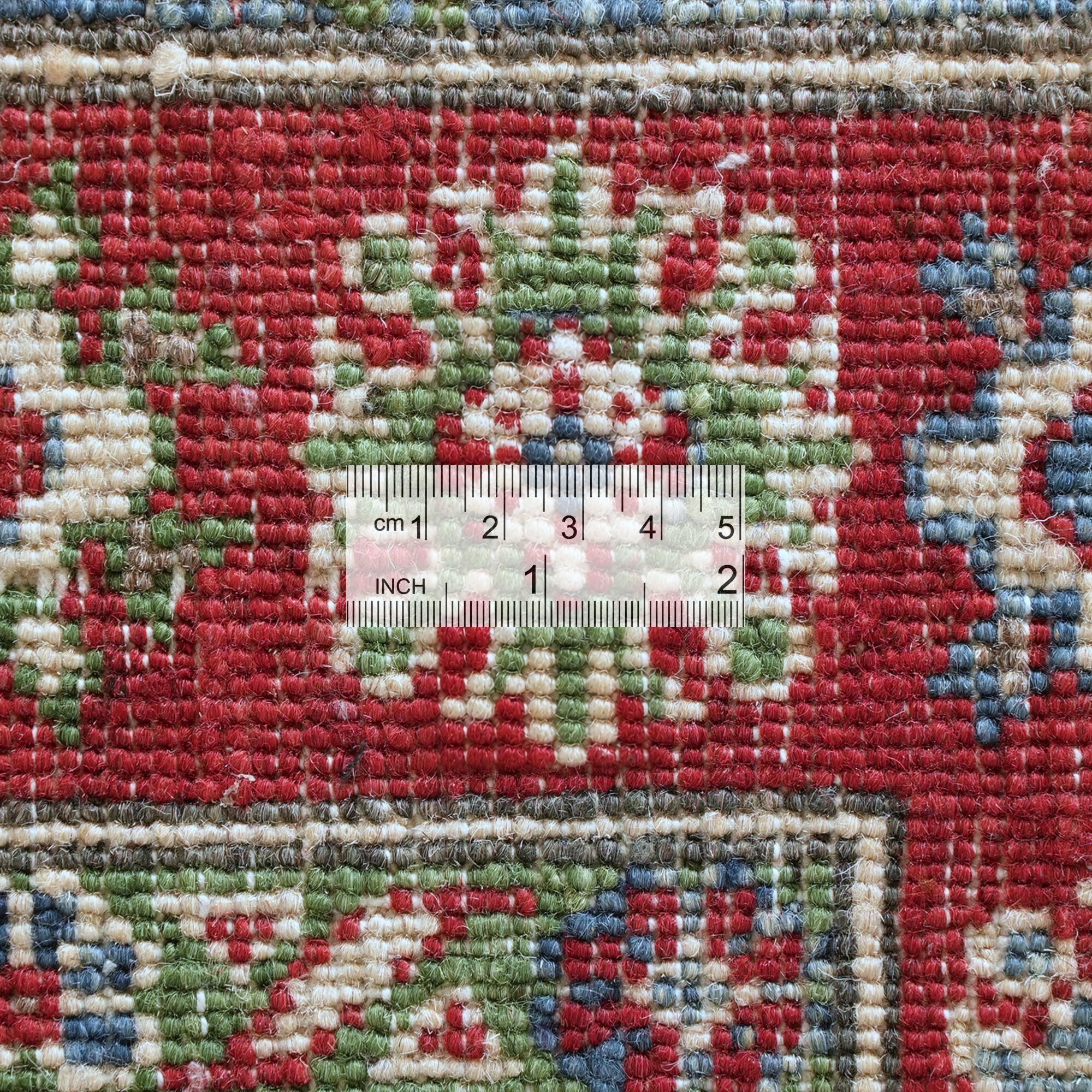 Detail image 9 of 10: 3' 10 x 6' 2 Hand Knotted Kazak Rug