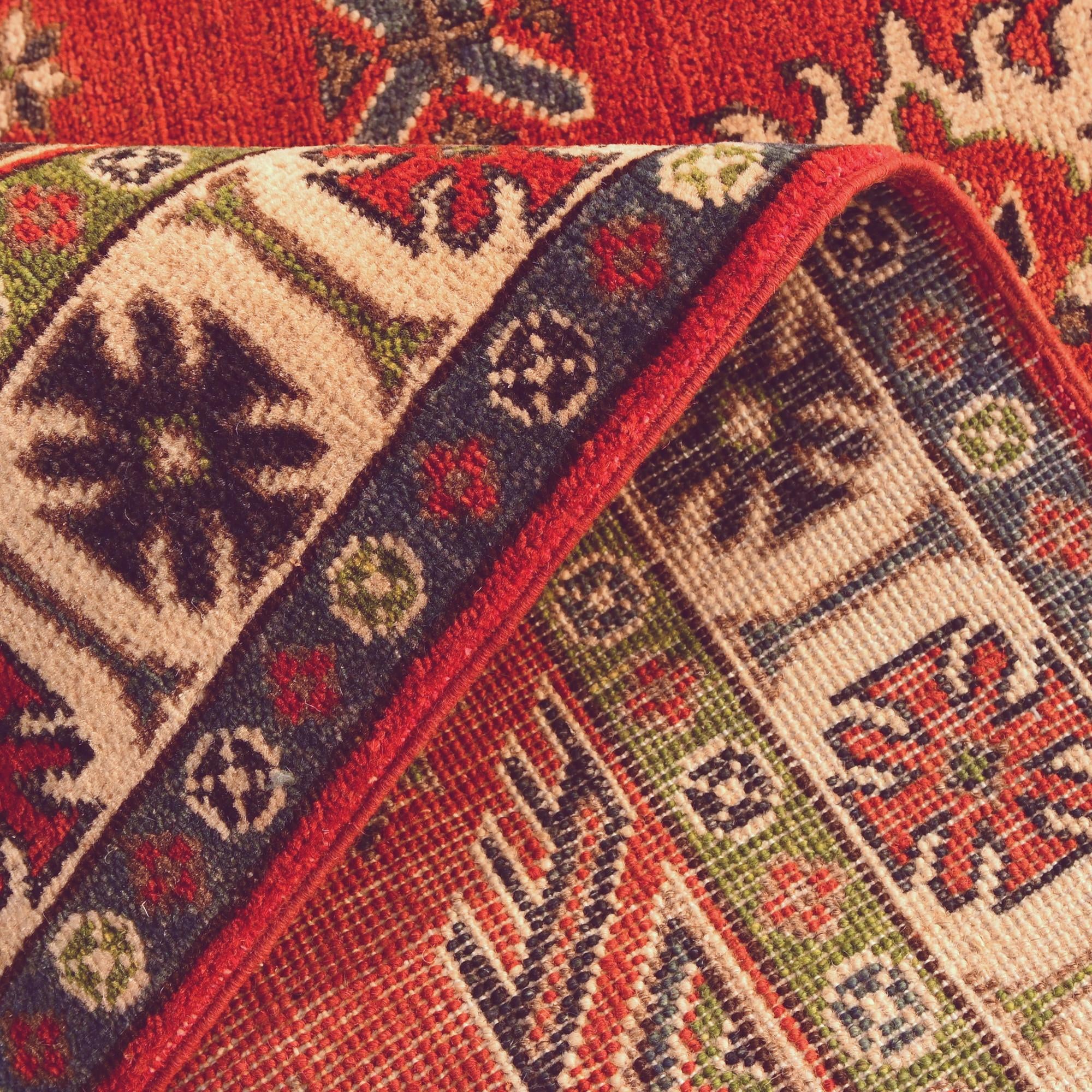 3' 5 x 4' 9 Hand Knotted Kazak Rug