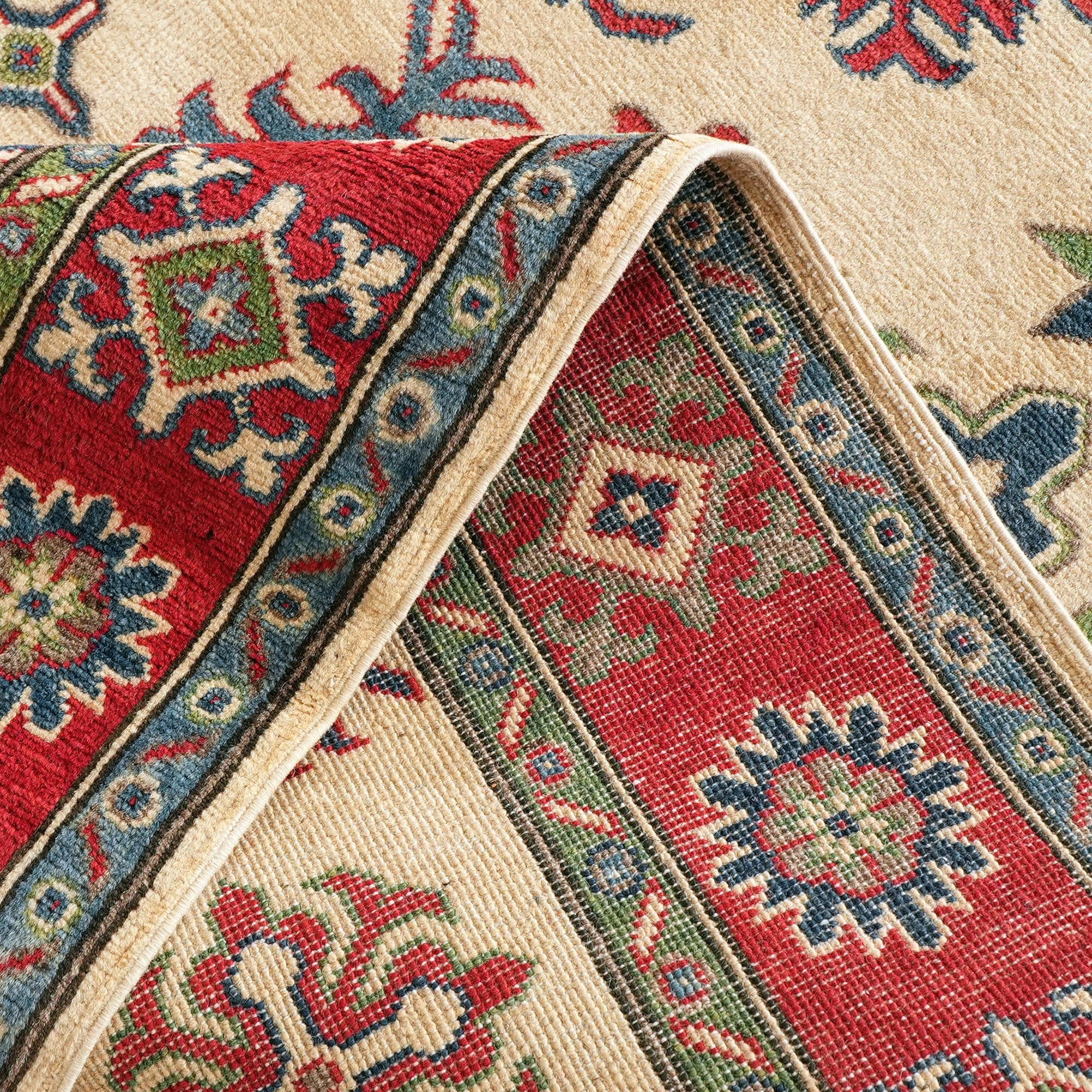 Detail image 9 of 12: 5' 1 x 7' Hand Knotted Kazak Rug