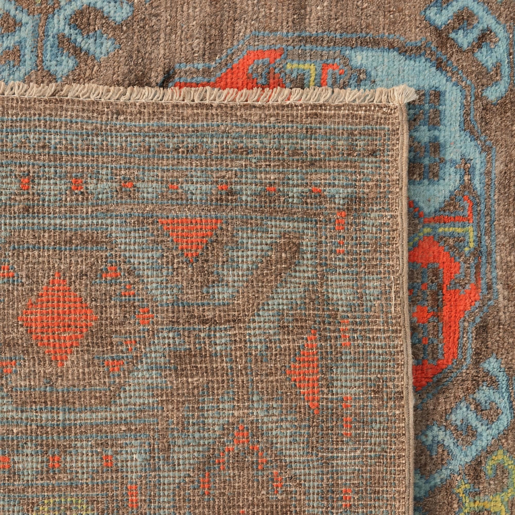 150cm x 195cm Noué main Kazak Tapis