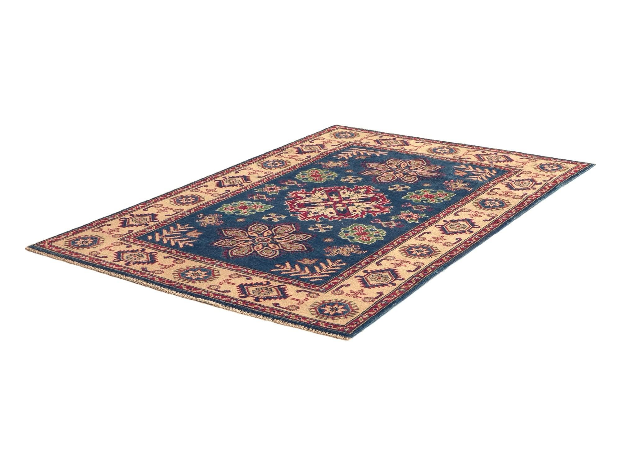 Detail image 4 of 10: 3' 11 x 5' 10 Hand Knotted Kazak Rug