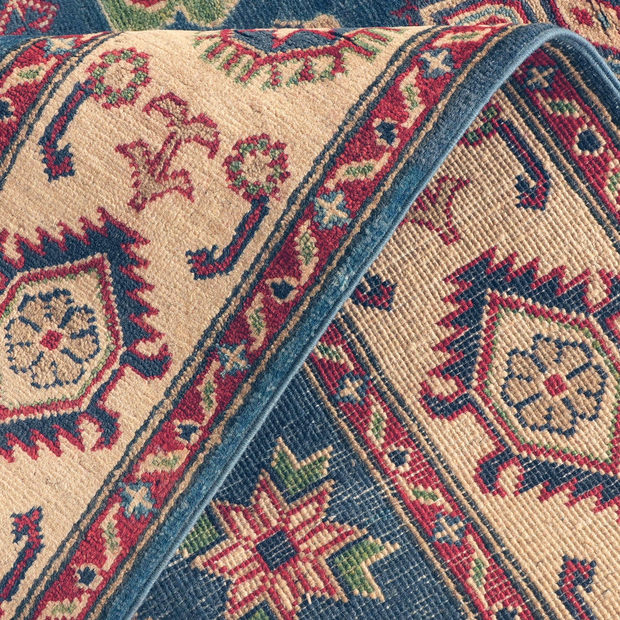 Detail image 8 of 10: 3' 11 x 5' 10 Hand Knotted Kazak Rug