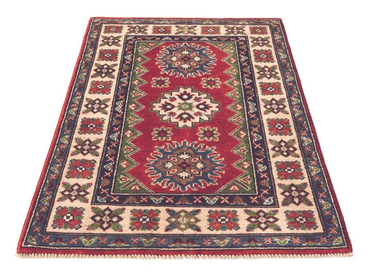 2' 7 x 4' 2 Hand Knotted Kazak Rug