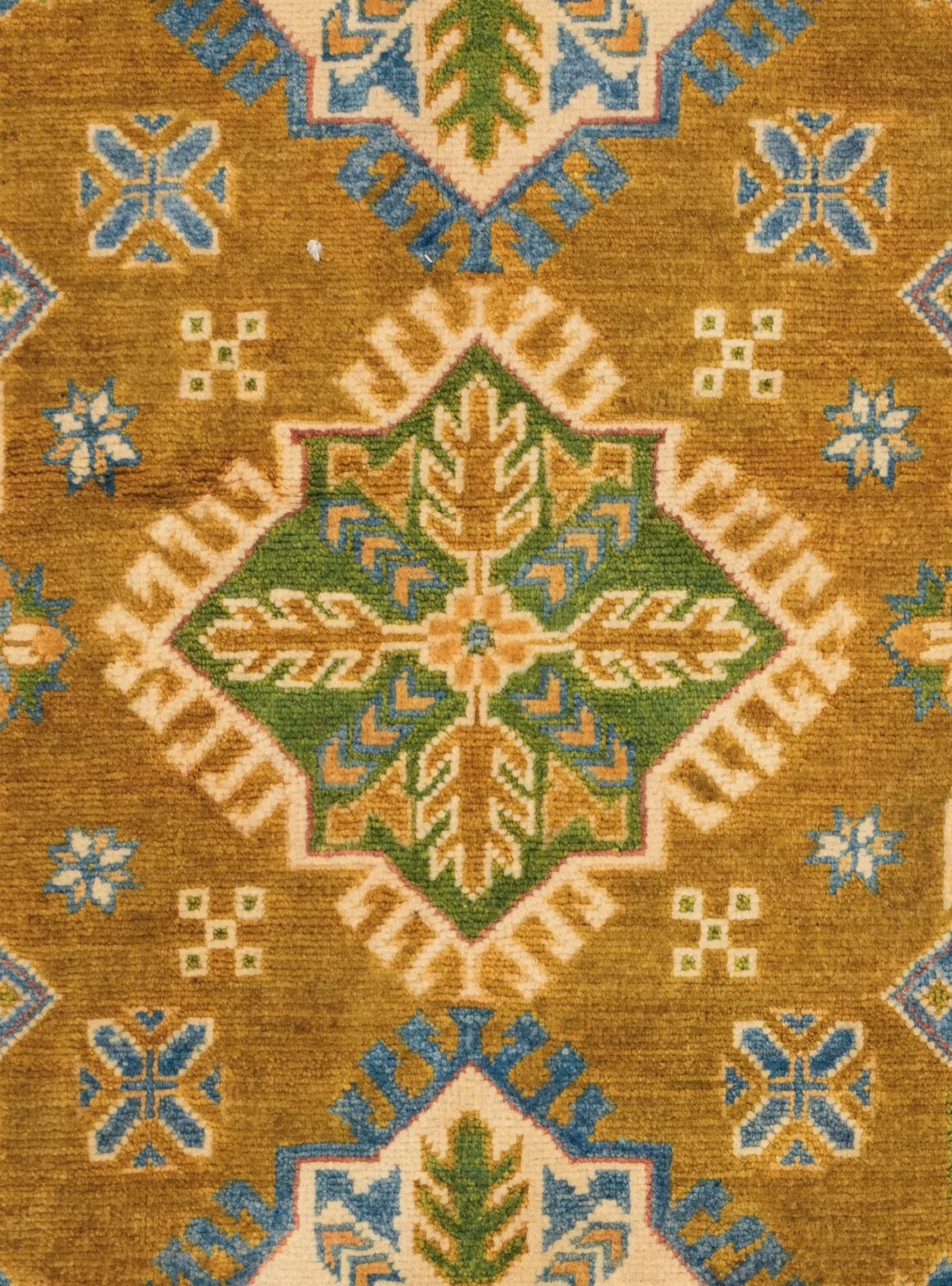 3' 3 x 4' 11 Hand Knotted Kazak Rug