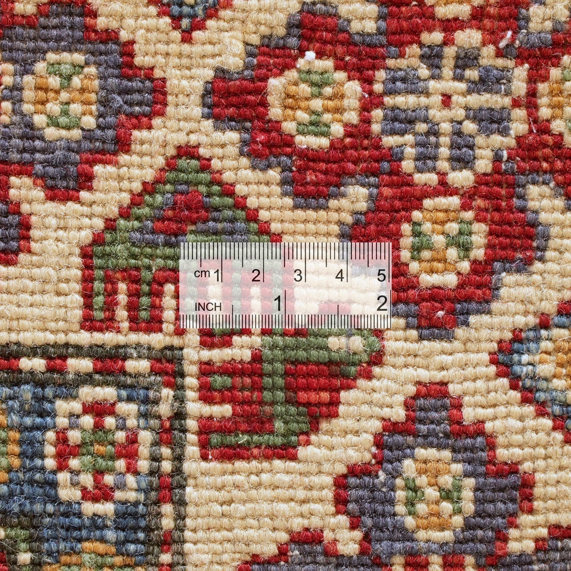 Detail image 9 of 10: 4' 10 x 6' 10 Hand Knotted Kazak Rug