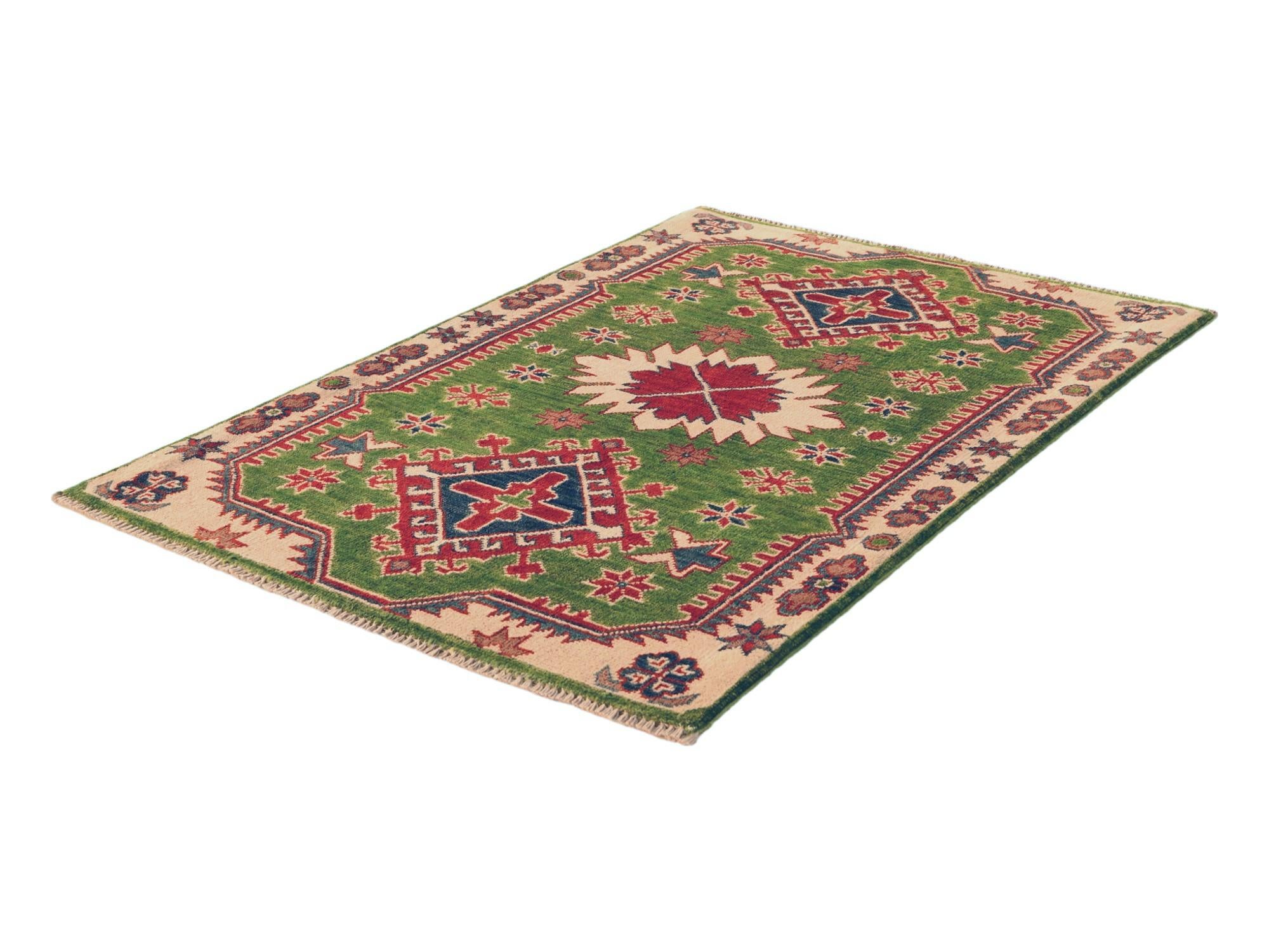 2' 9 x 4' 2 Hand Knotted Kazak Rug