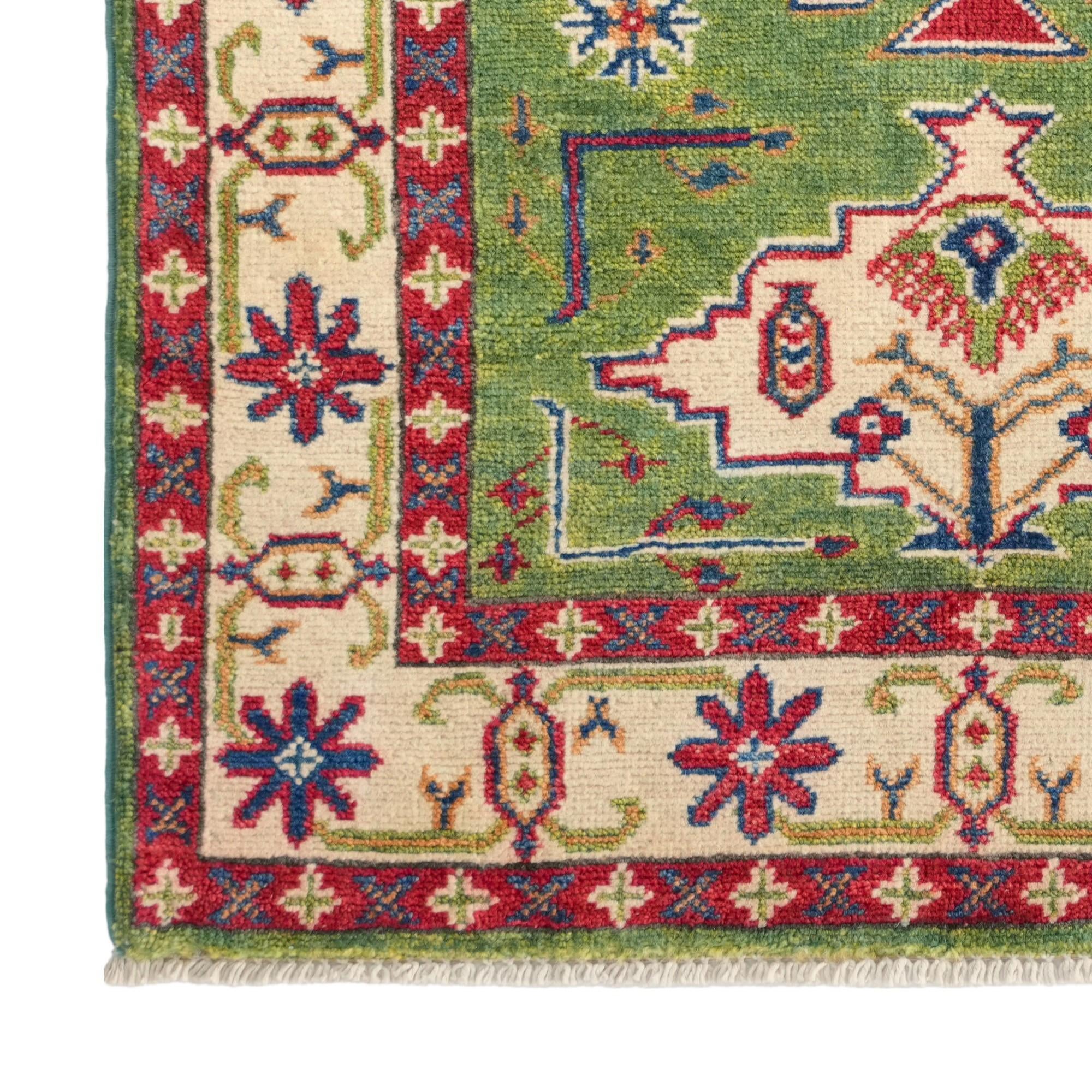 85cm x 130cm Hand Knotted Kazak Rug