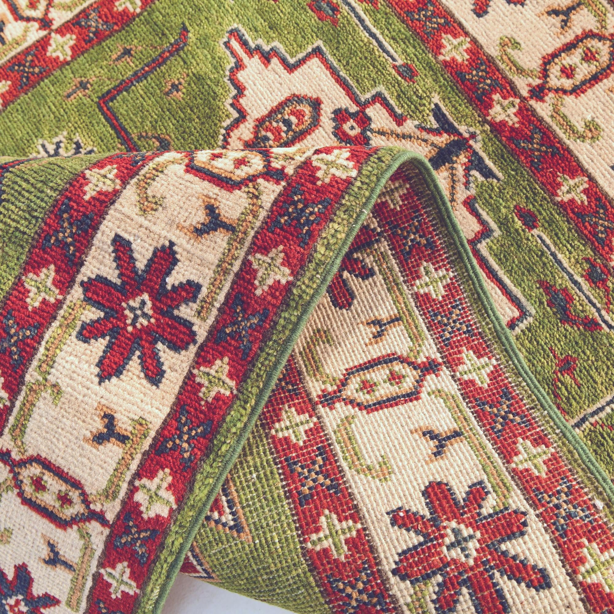 2' 9 x 4' 3 Hand Knotted Kazak Rug