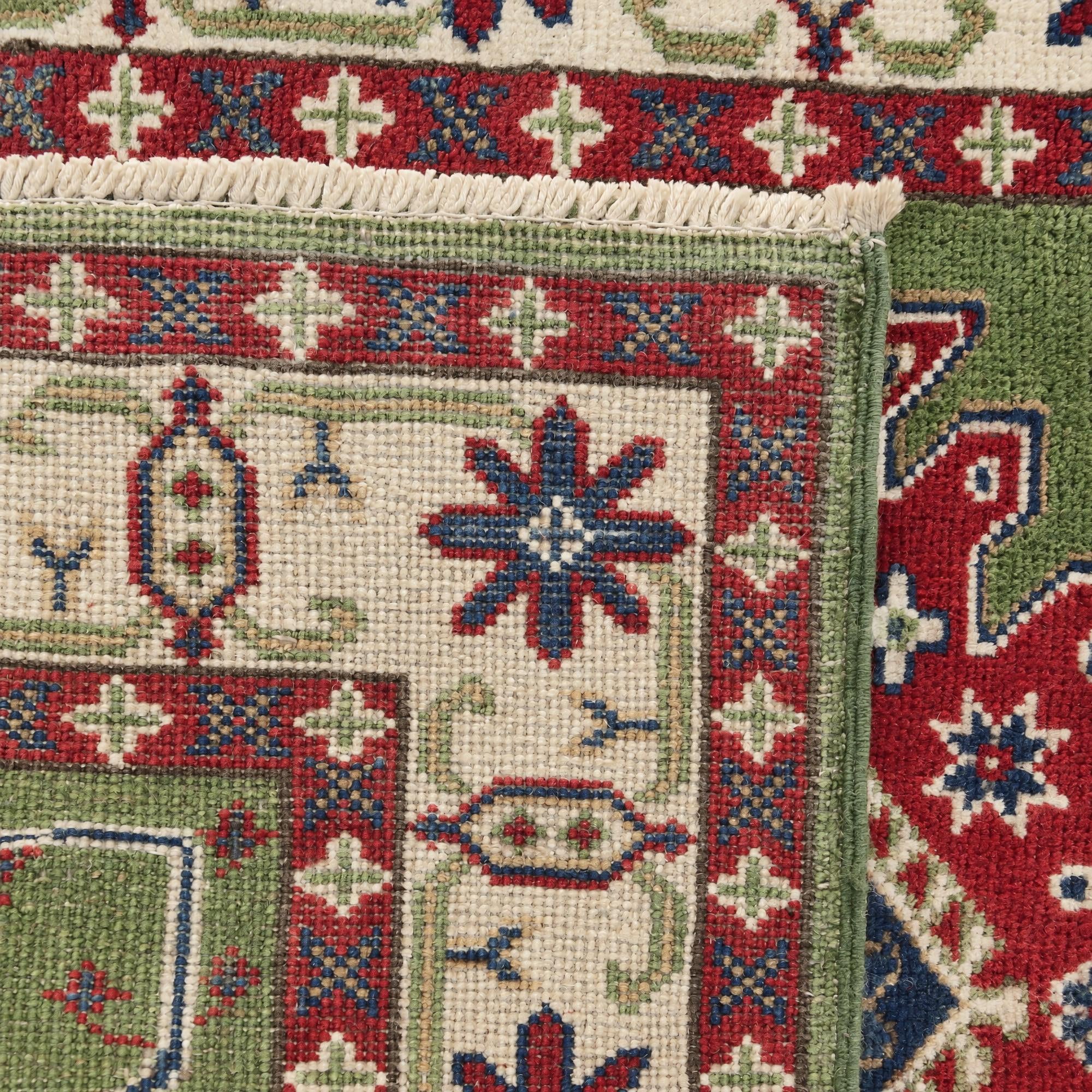 85cm x 130cm Hand Knotted Kazak Rug