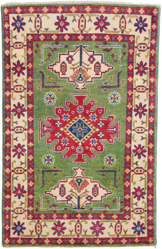2' 9 x 4' 3 Hand Knotted Kazak Rug