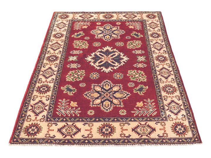 3' 4 x 5' Hand Knotted Kazak Rug