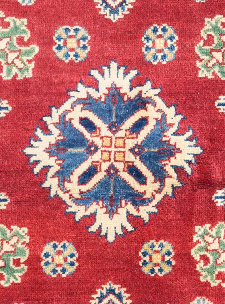 3' 4 x 5' Hand Knotted Kazak Rug