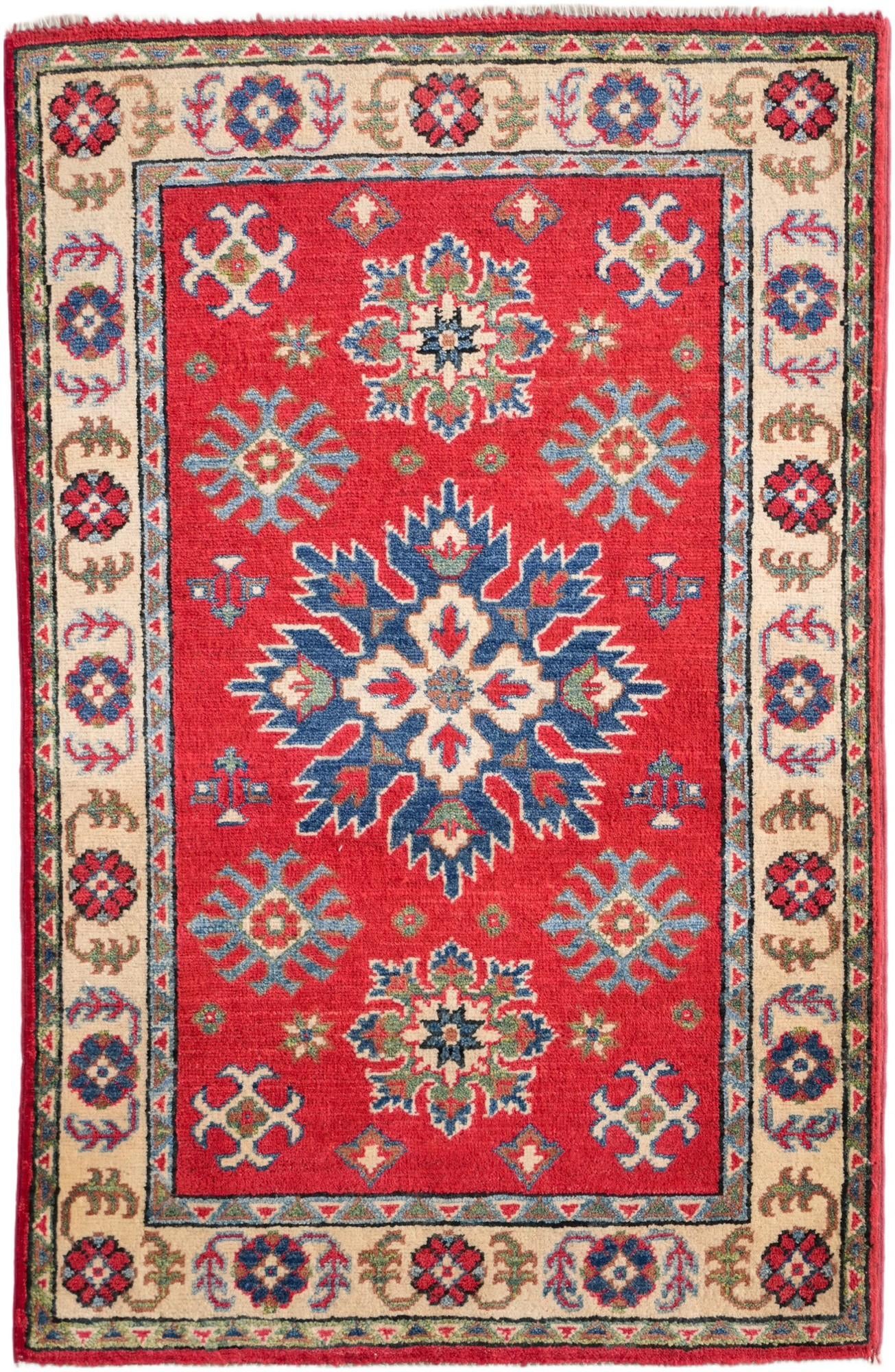 2' 8 x 4' 2 Hand Knotted Kazak Rug