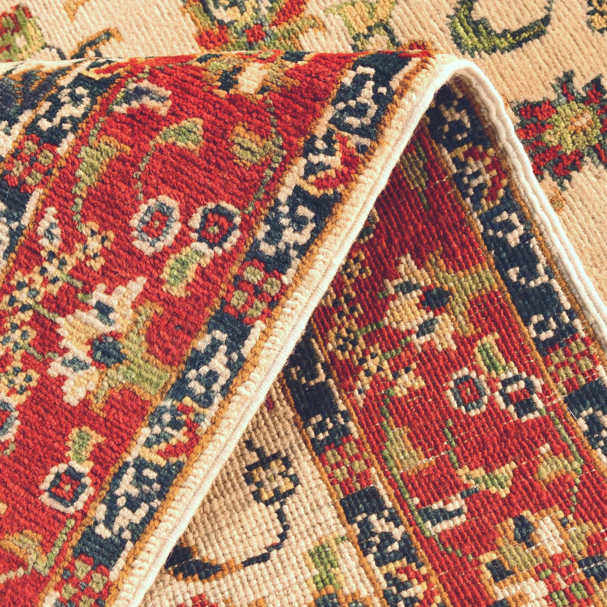 3' 2 x 5' 2 Hand Knotted Kazak Rug
