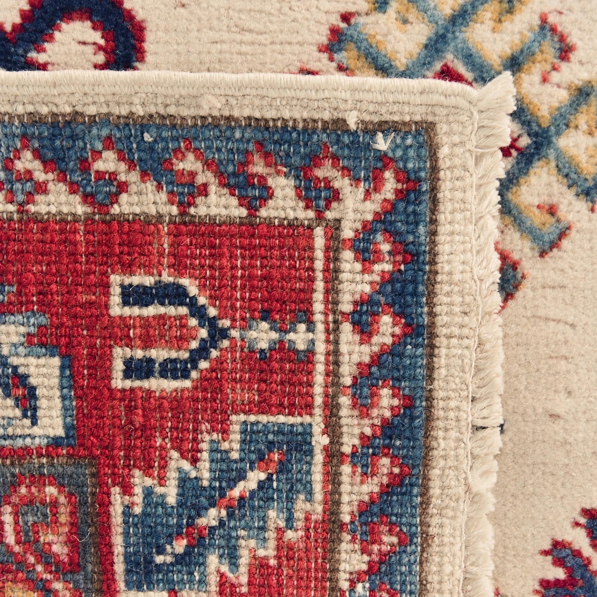 100cm x 150cm Hand Knotted Kazak Rug