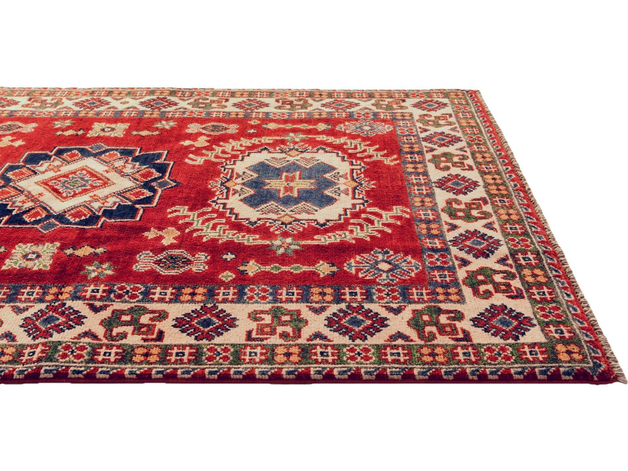 3' 3 x 5' 1 Hand Knotted Kazak Rug