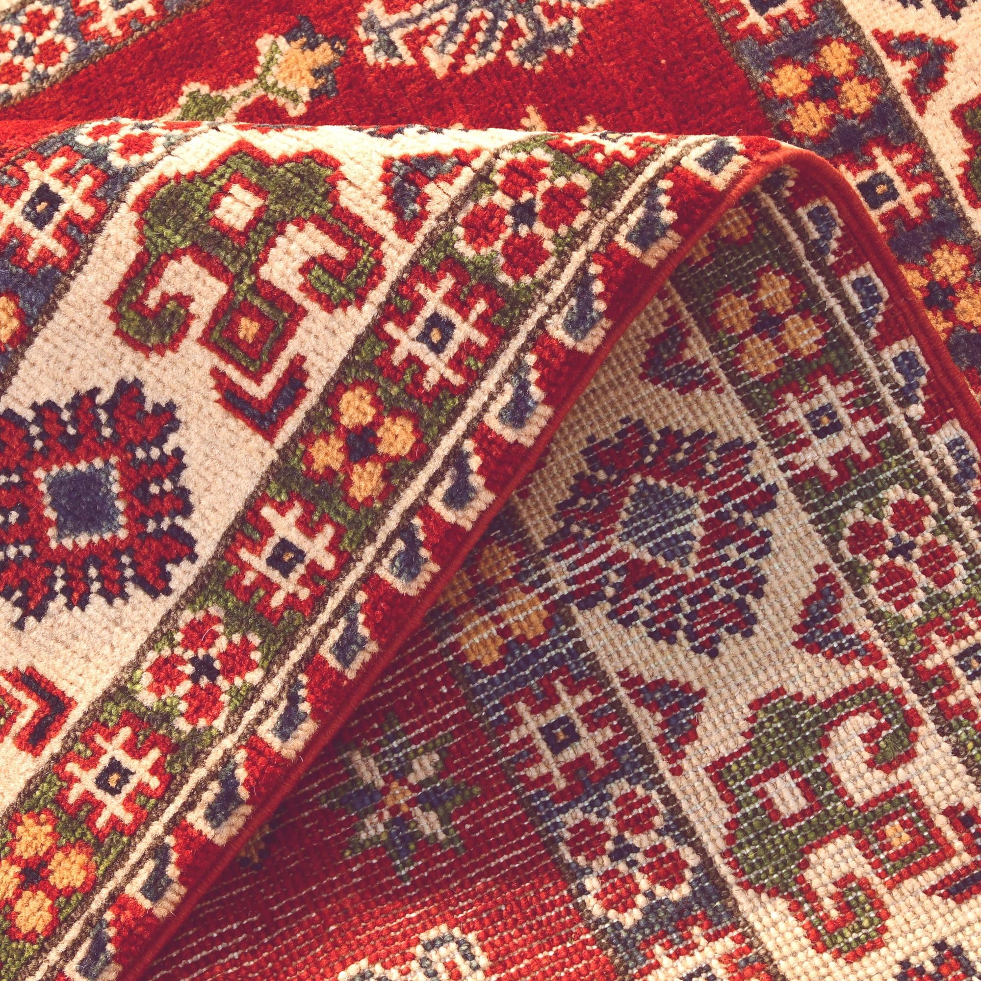 3' 3 x 5' 1 Hand Knotted Kazak Rug