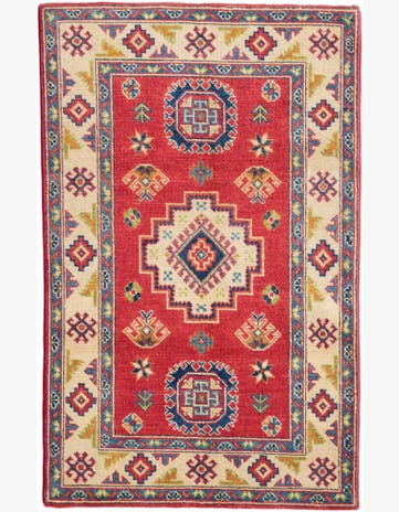 2' 8 x 4' 3 Hand Knotted Kazak Rug