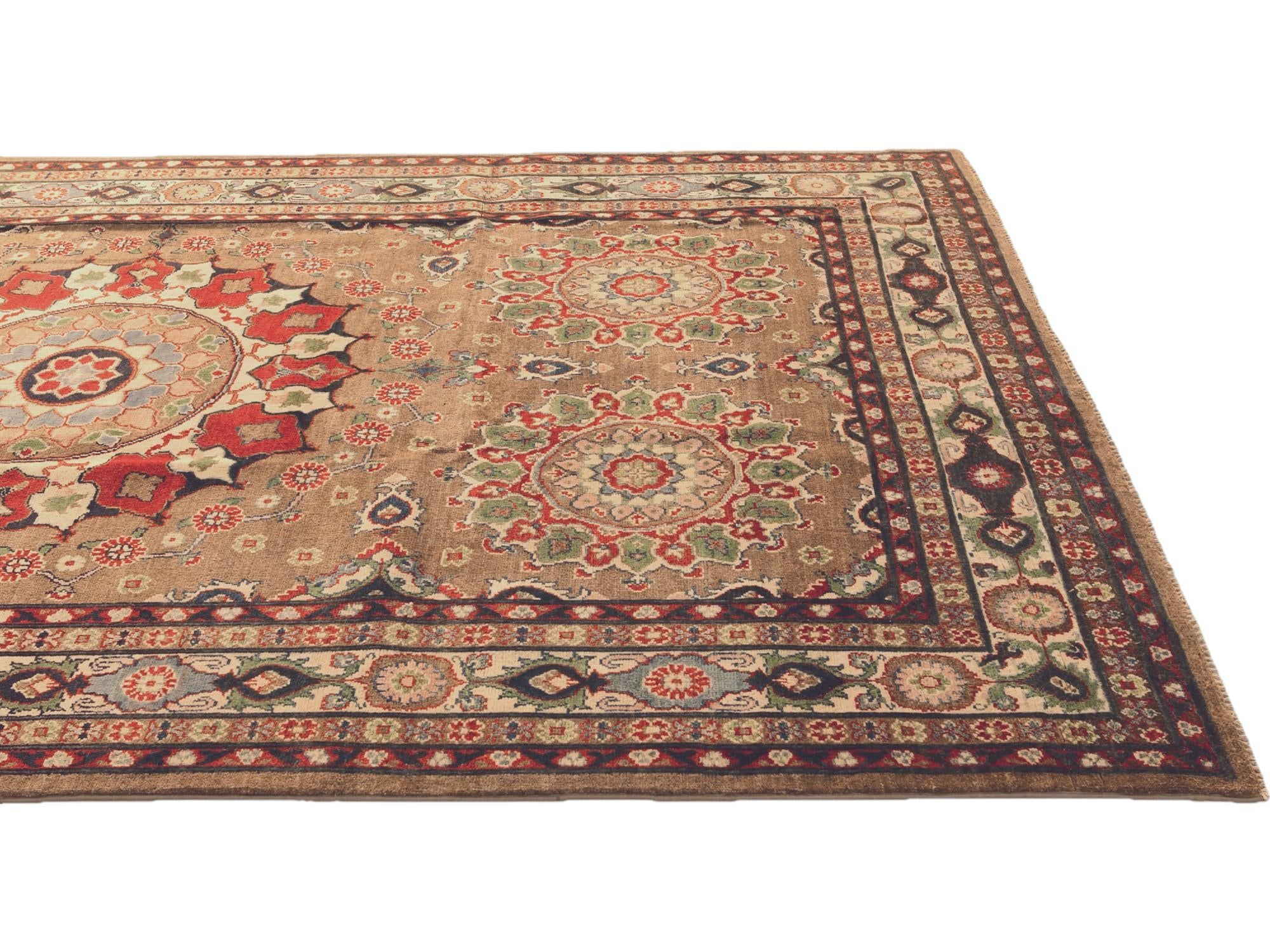 6' 7 x 10' 6 Hand Knotted Kazak Rug