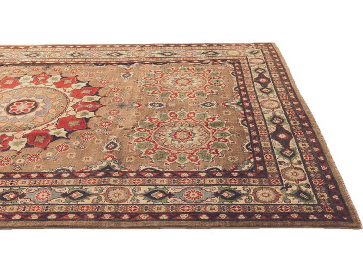 Detailansicht von 200cm x 320cm Handgeknüpft Kazak Teppich