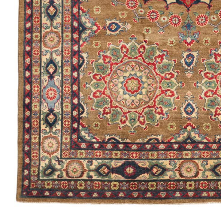 Detailansicht von 200cm x 320cm Handgeknüpft Kazak Teppich