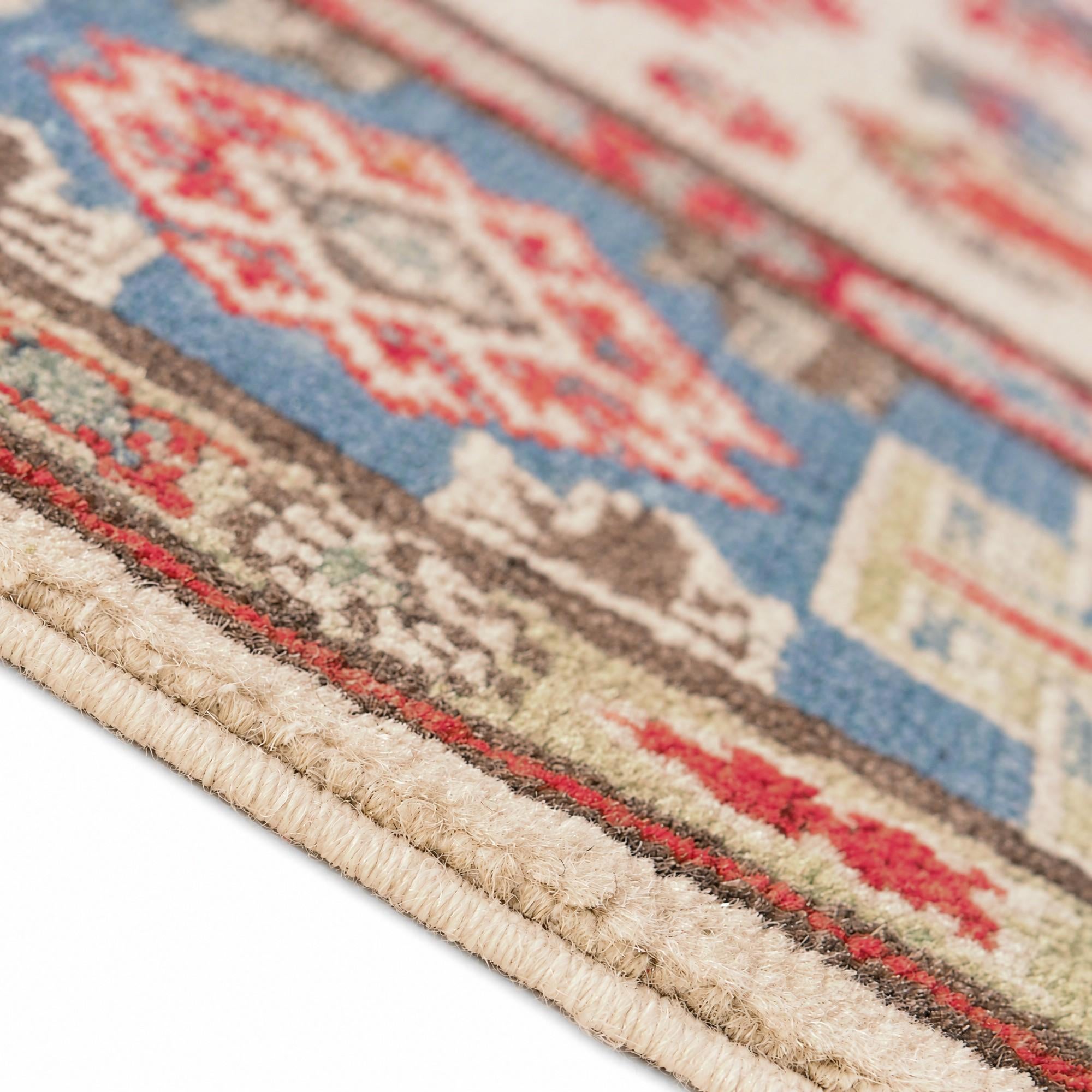 125cm x 180cm Hand Knotted Kazak Rug