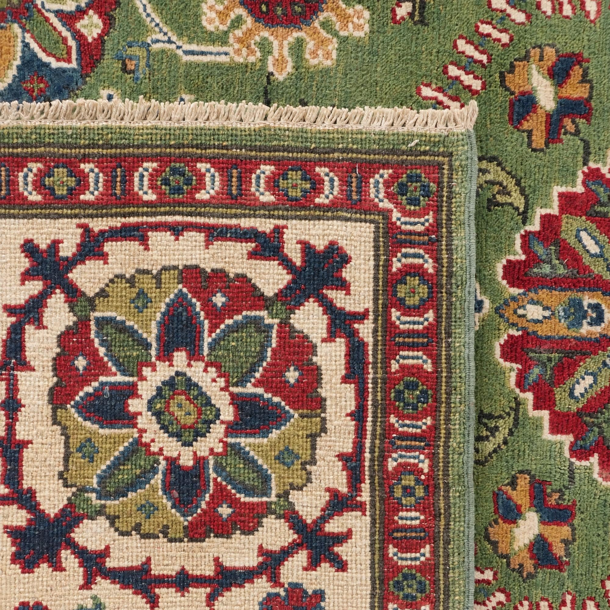 Detail image 11 of 11: 5' 1 x 6' 11 Hand Knotted Kazak Rug