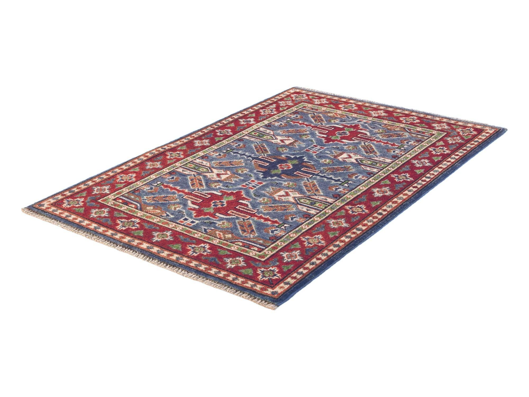 2' 8 x 4' Hand Knotted Kazak Rug