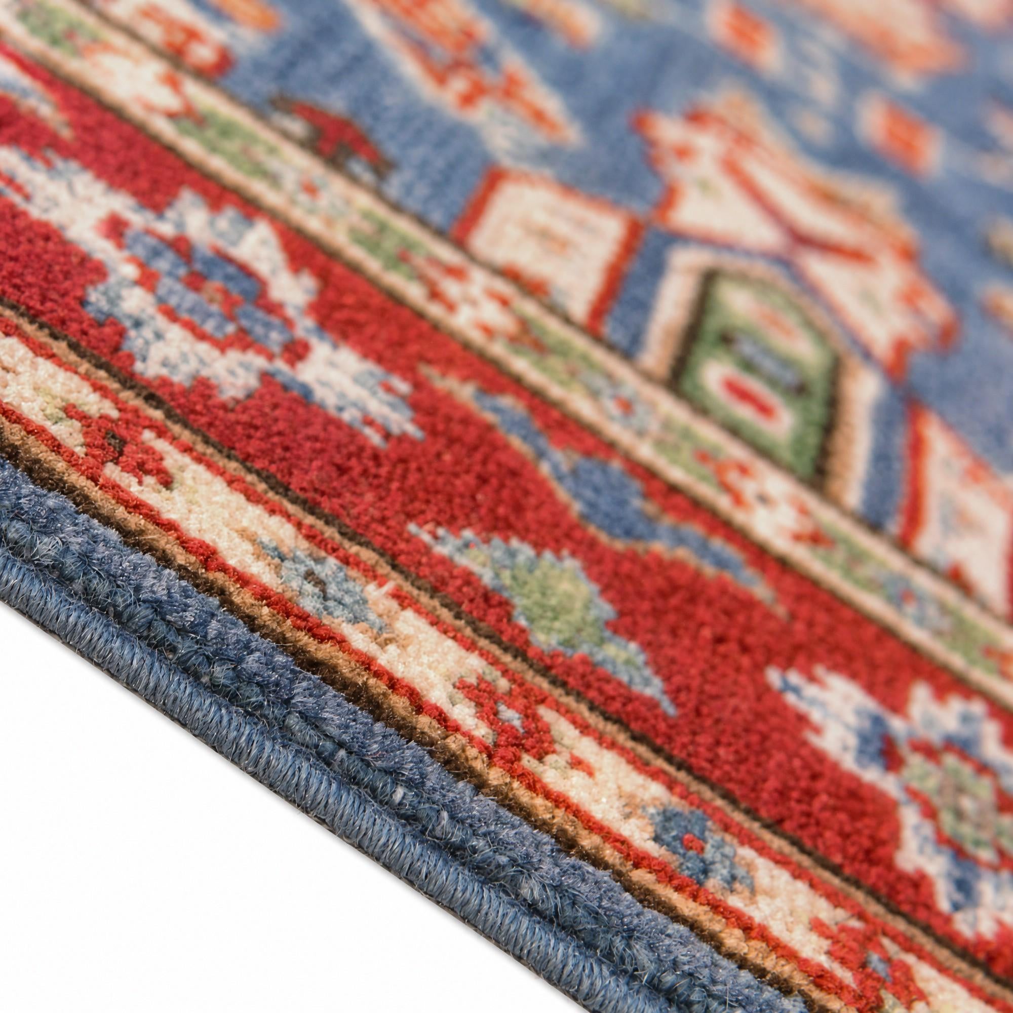 80cm x 120cm Hand Knotted Kazak Rug