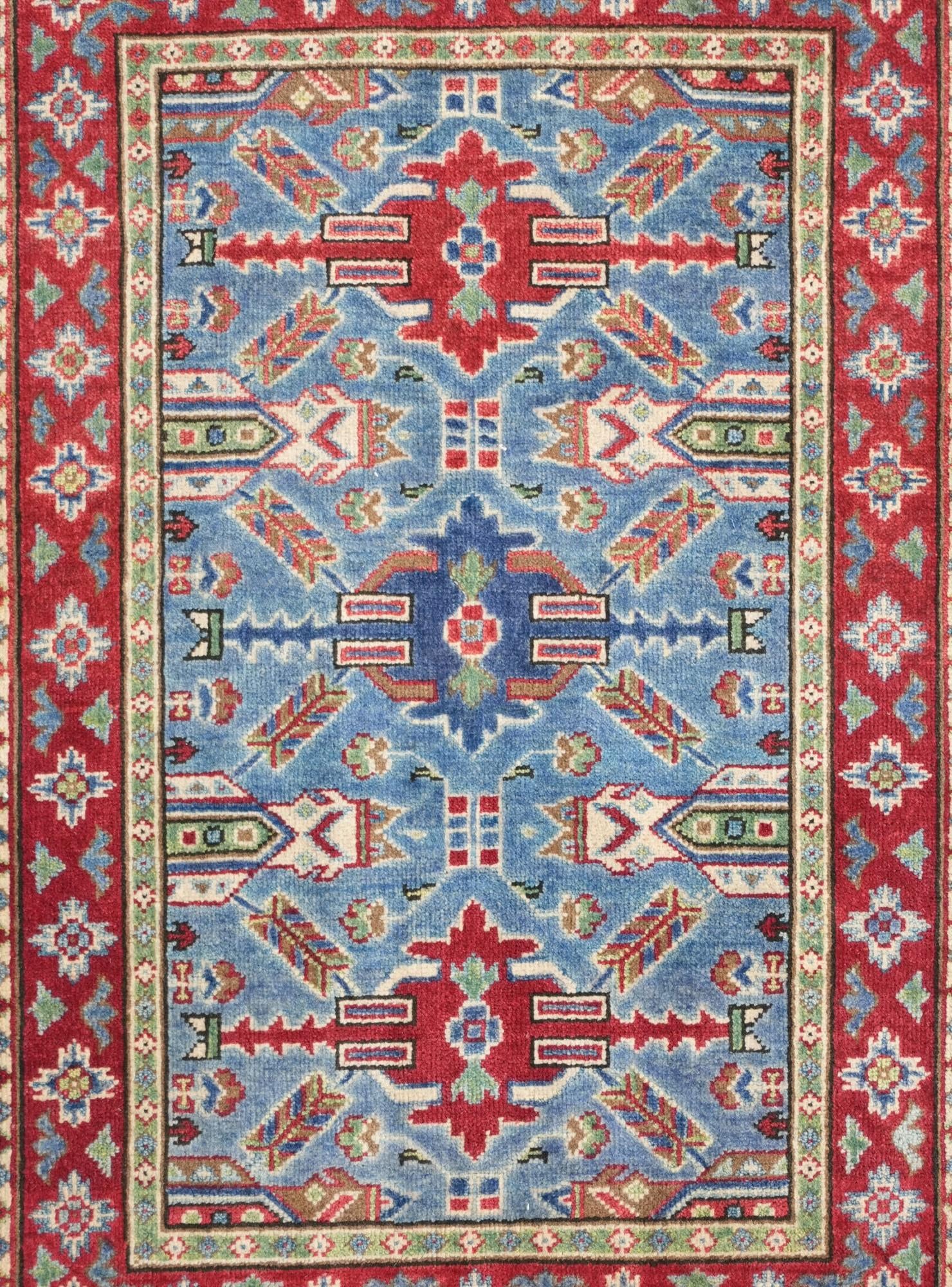 2' 8 x 4' Hand Knotted Kazak Rug