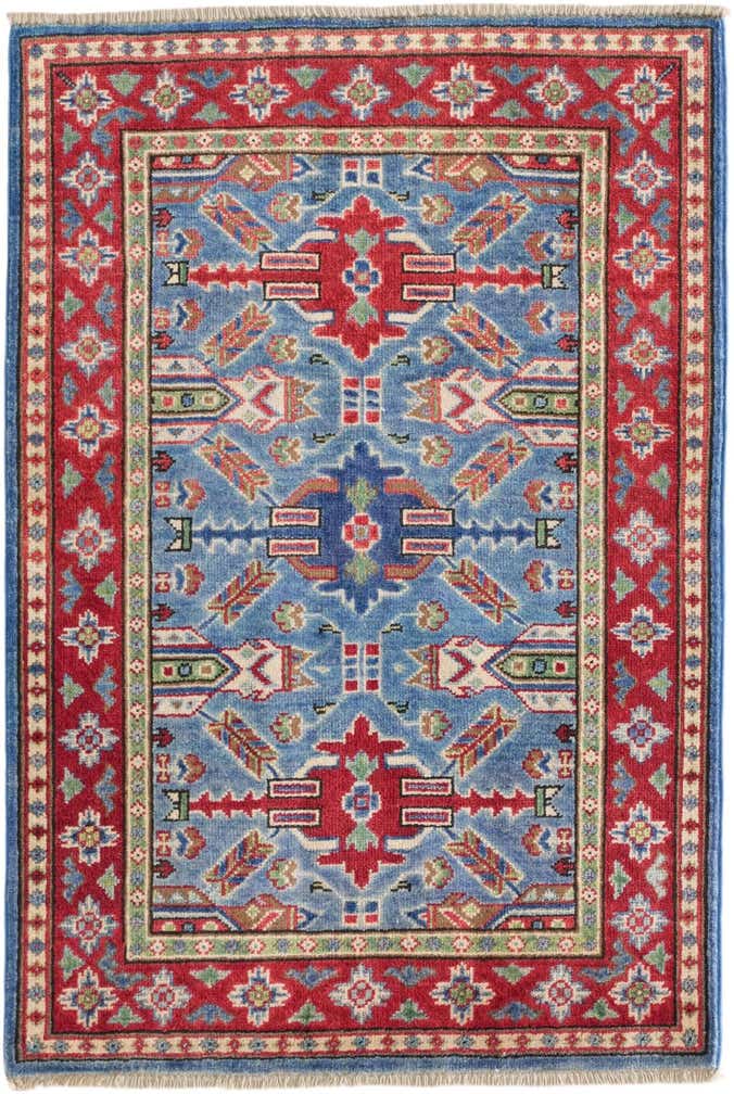 2' 8 x 4' Hand Knotted Kazak Rug