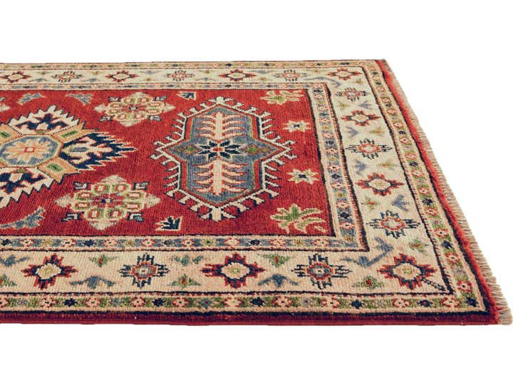 2' 7 x 4' 3 Hand Knotted Kazak Rug