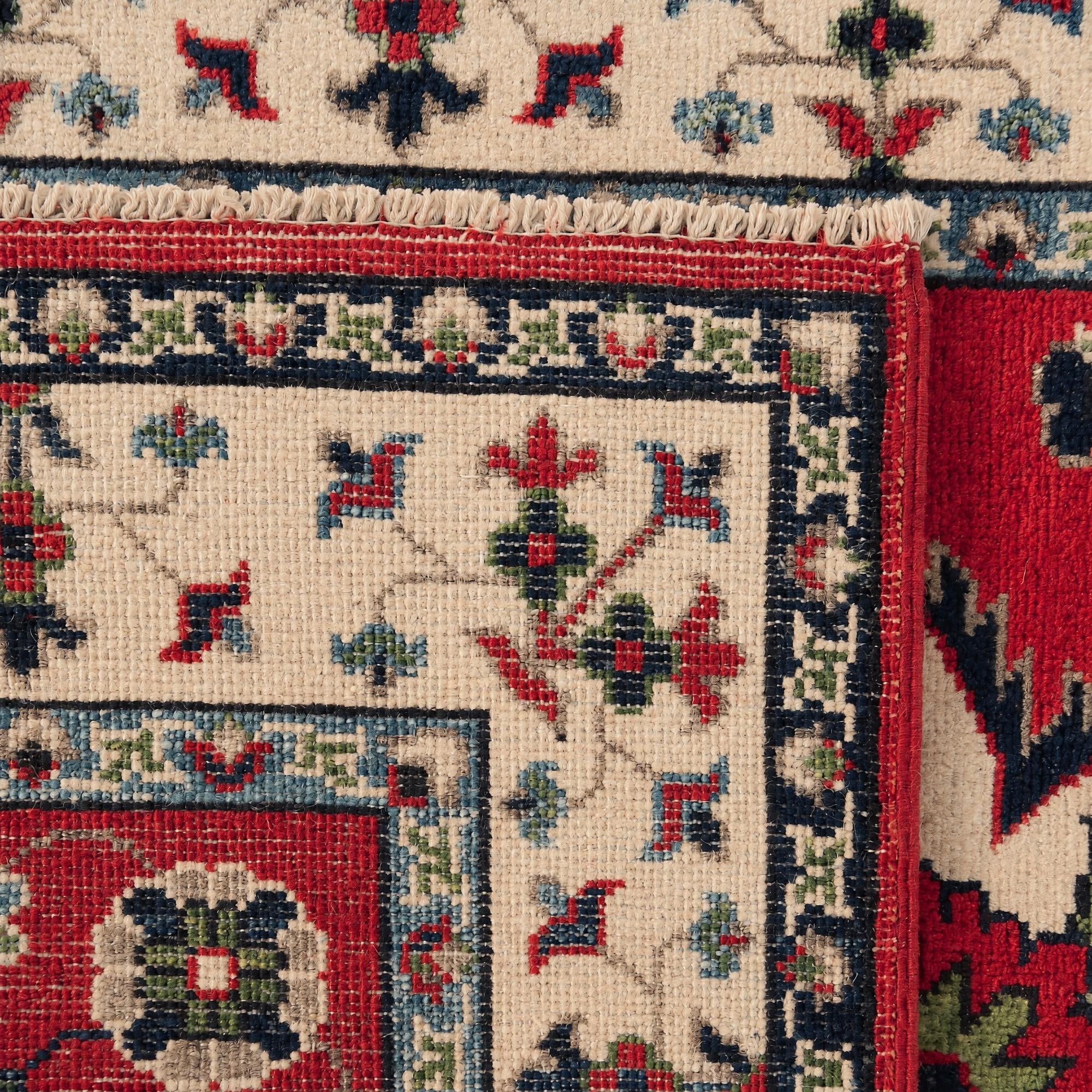 95cm x 150cm Hand Knotted Kazak Rug
