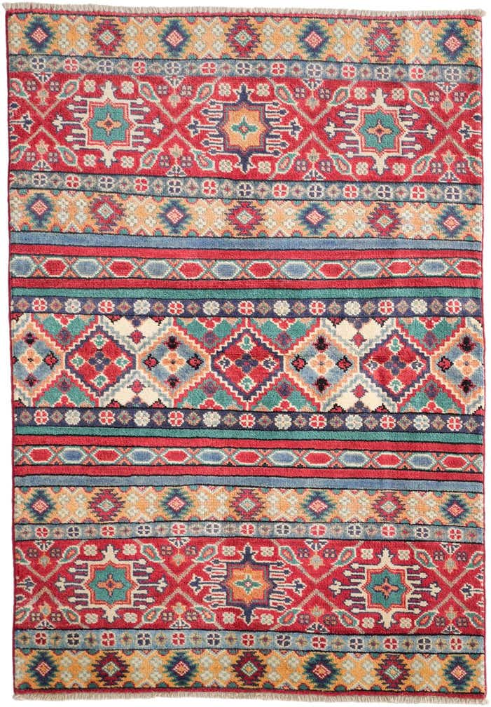 105cm x 150cm Handgeknüpft Kazak Teppich
