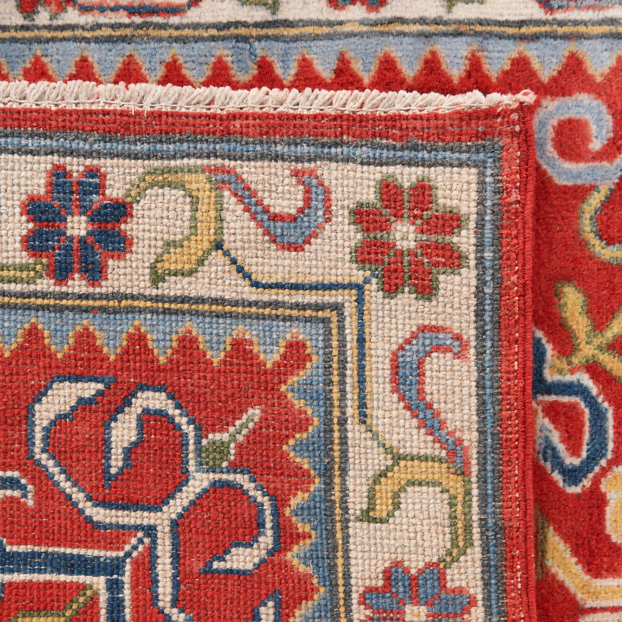 85cm x 125cm Hand Knotted Kazak Rug