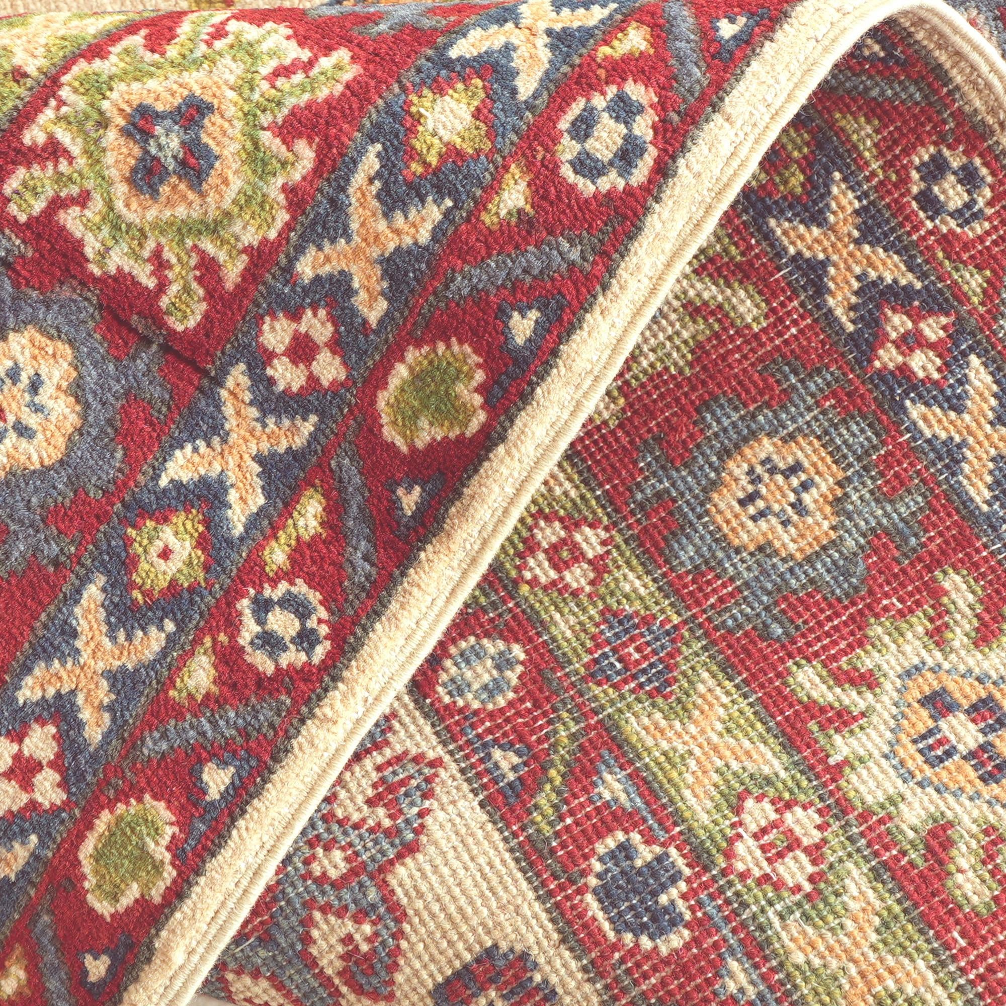 Detail image 9 of 12: 3' 10 x 6' 1 Hand Knotted Kazak Rug
