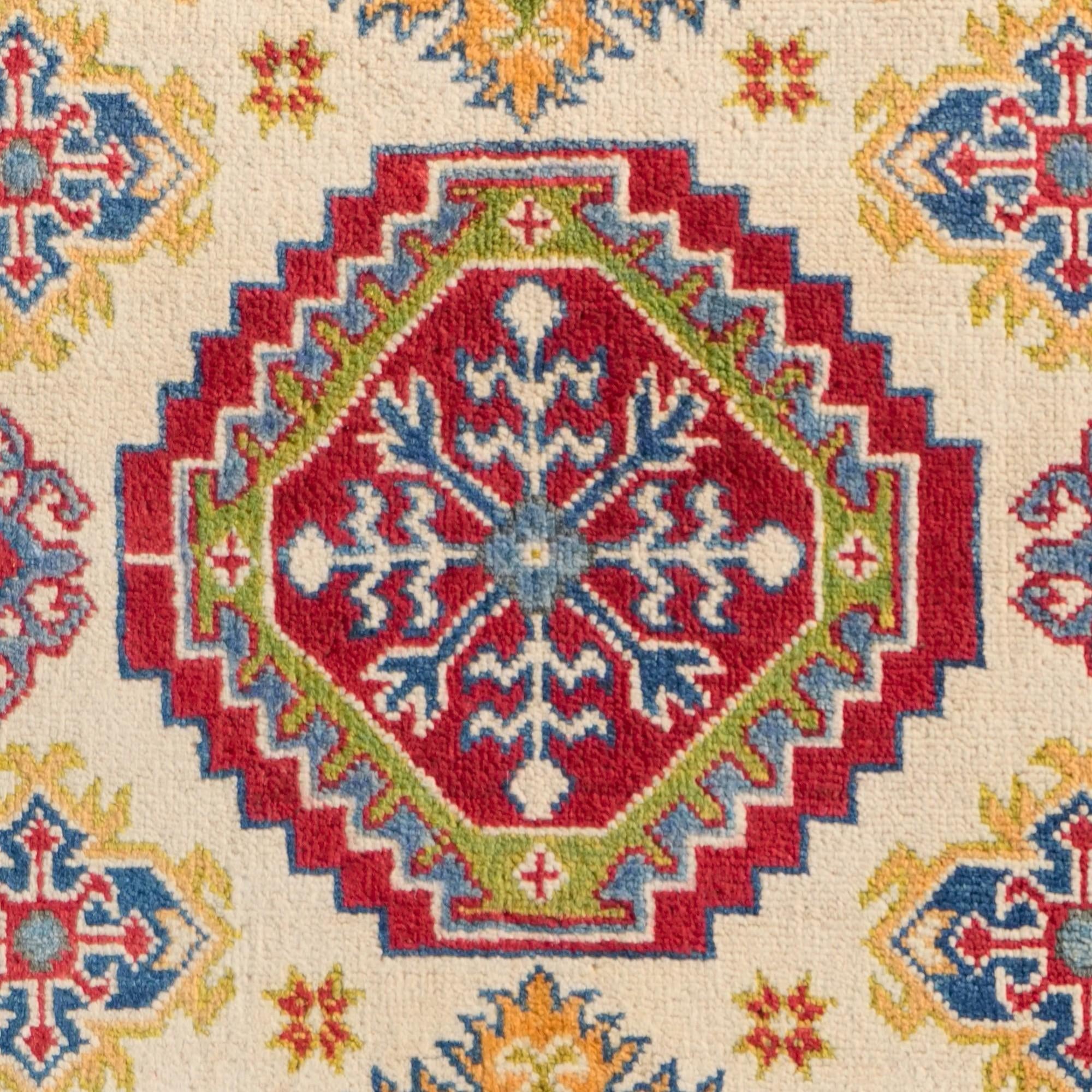 Detail image 11 of 12: 3' 10 x 6' 1 Hand Knotted Kazak Rug