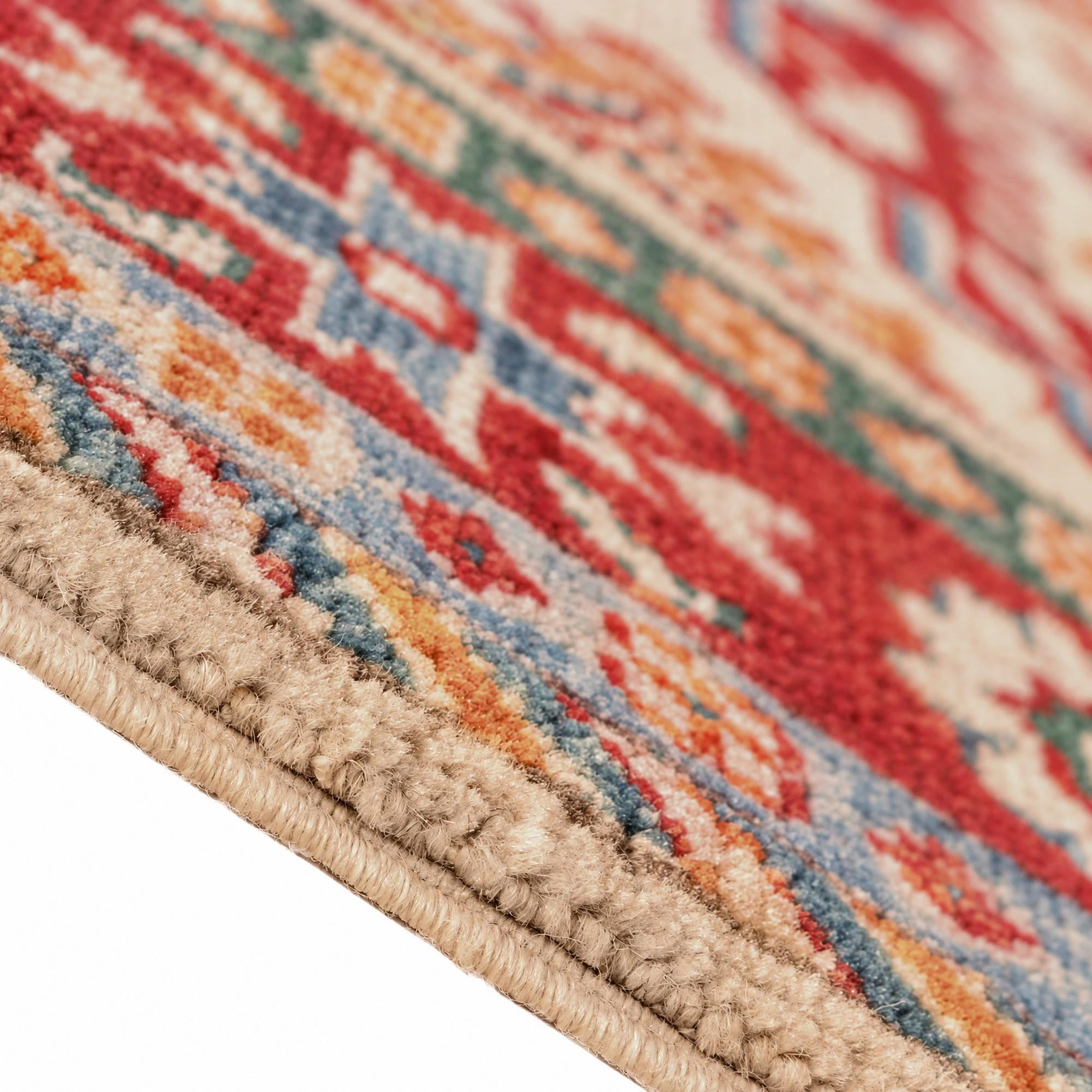 85cm x 125cm Hand Knotted Kazak Rug