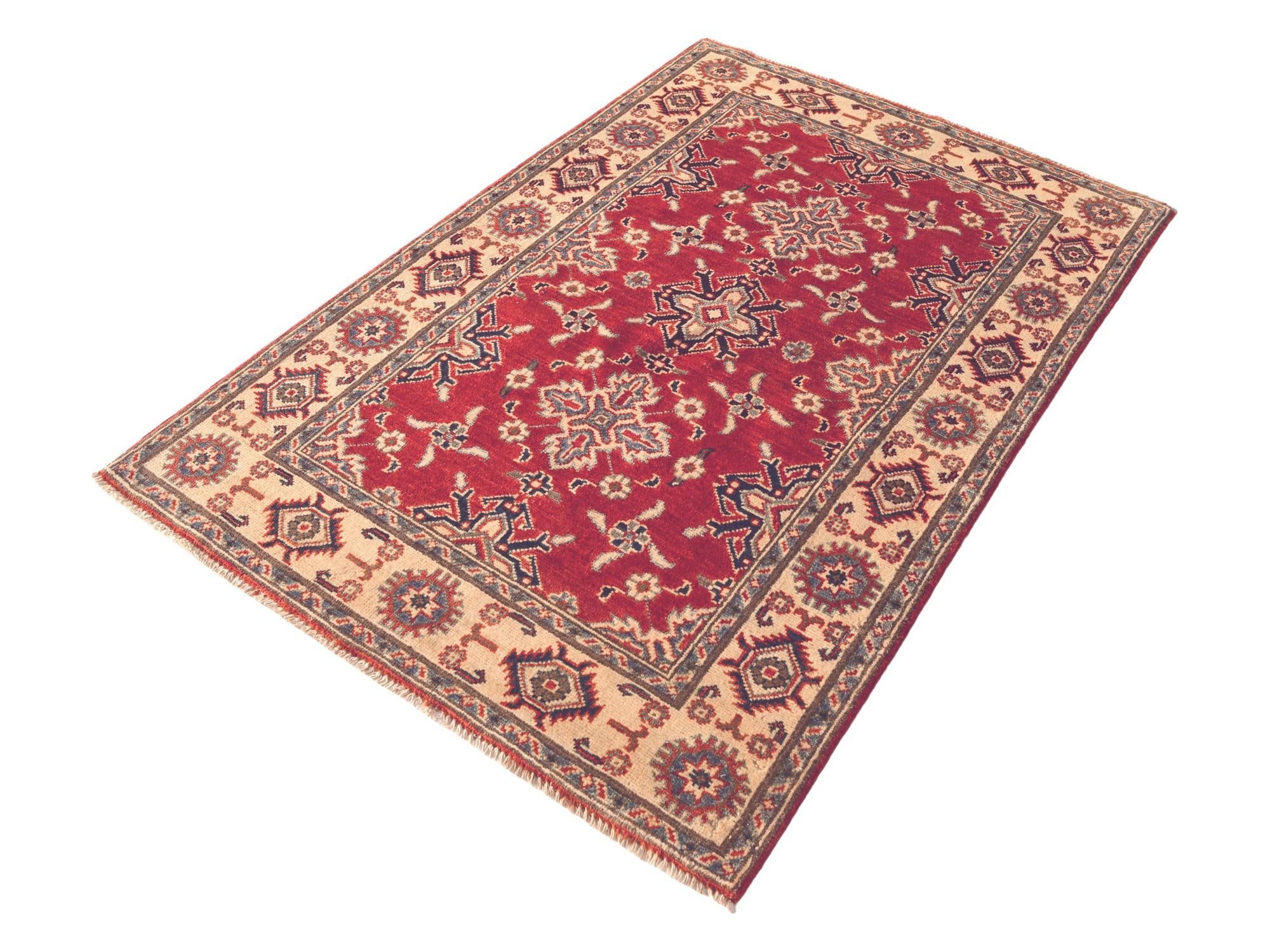 105cm x 150cm Hand Knotted Kazak Rug
