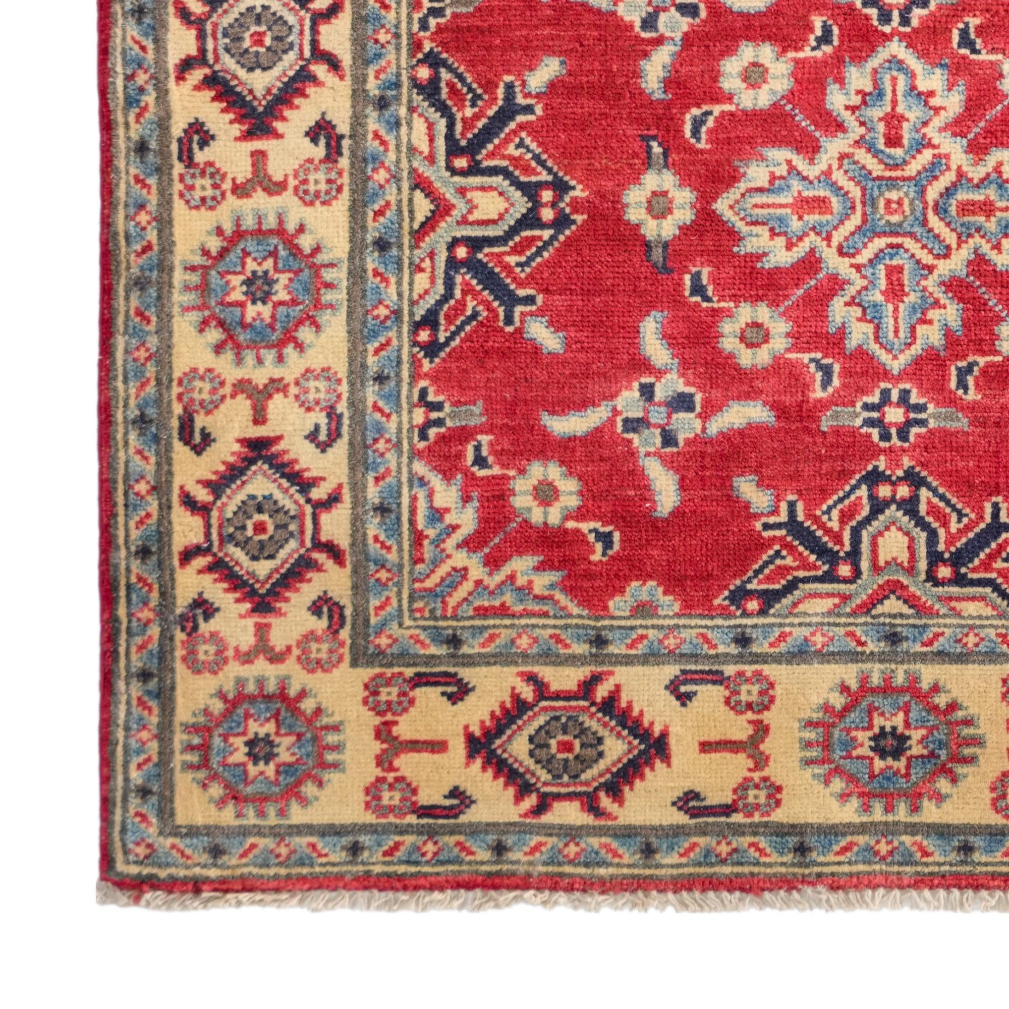 105cm x 150cm Handgeknüpft Kazak Teppich