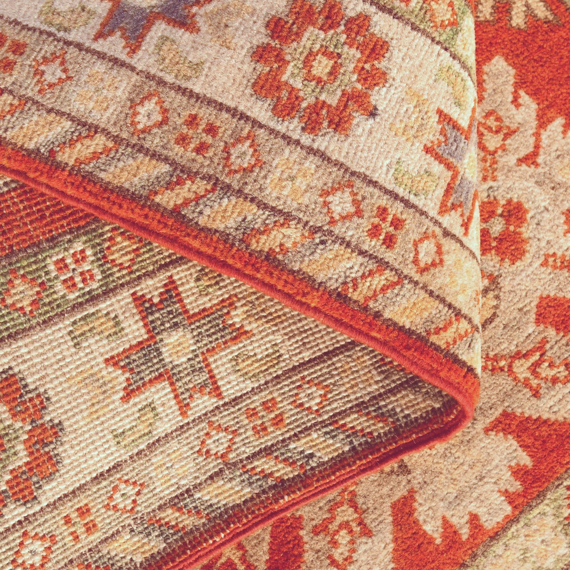 2' 7 x 4' Hand Knotted Kazak Rug