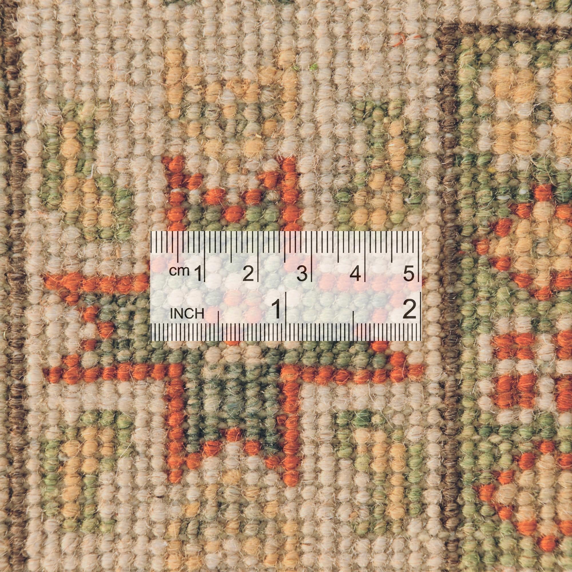 2' 7 x 4' Hand Knotted Kazak Rug