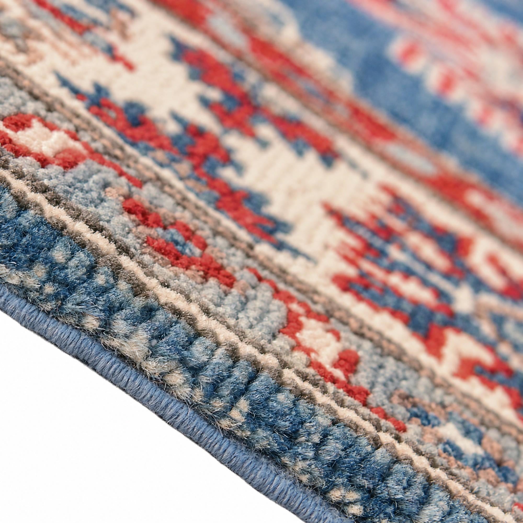 4' 3 x 6' 5 Hand Knotted Kazak Rug
