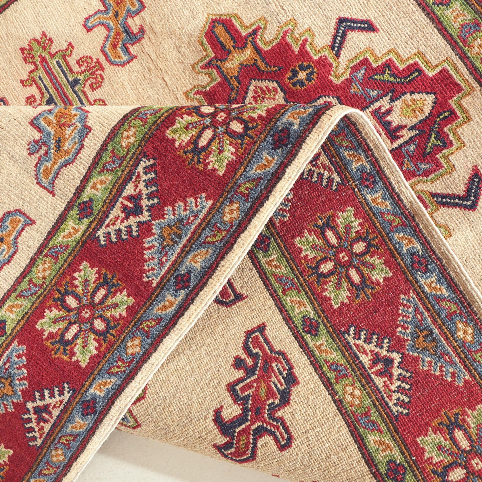 120cm x 180cm Hand Knotted Kazak Rug